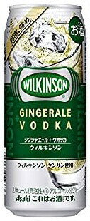 アサヒ ウィルキンソン ジンジャーエール＋ウオッカ 500ml×24本 【ご注文は2ケースまで1個口配送可能です】