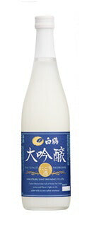 【送料無料】白鶴酒造 大吟醸 にごり酒 720ml×12本/1ケース【北海道・東北・四国・九州・沖縄県は別途送料がかかります】