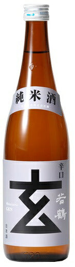 【富山の地酒】若鶴 辛口玄 プラチナラベル 720ml  1本【ご注文は1ケース（12本）まで同梱可能です】