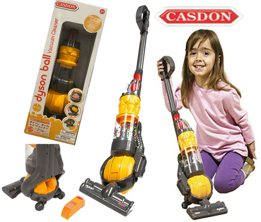【在庫限り】★超大人気商品★黄ボール型クリーナー ダイソン 掃除機 おもちゃ【キャスドン(CASDON) ボール型 641 ボール型 トイクリーナー 掃除機 641 日本語説明付き 正規品 おままごと ままごと フィギュア 人形 おもちゃ クリスマス】 【コストコ通販】