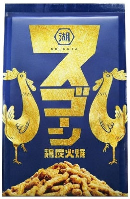 【湖池屋スコーンの進化形スナック誕生】湖池屋 スゴーン鶏炭火焼 70g×12個（1ケース）【ご注文は2ケースまで一個口配送可能です】