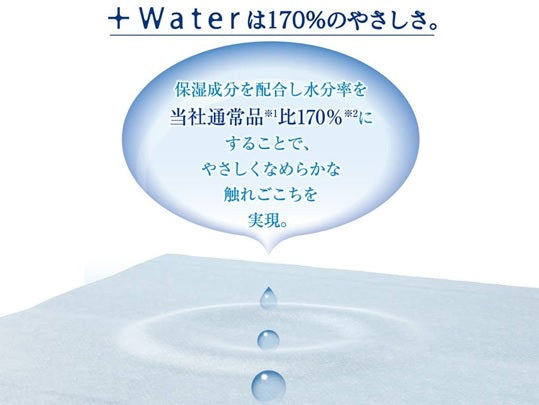 大王製紙　エリエール　＋Ｗａｔｅｒ　360枚（180組）5箱×10パック