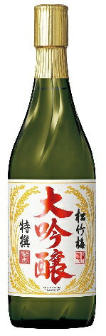 宝酒造 特選 松竹梅 大吟醸 720ml 1本【ご注文は12本まで同梱可能】
