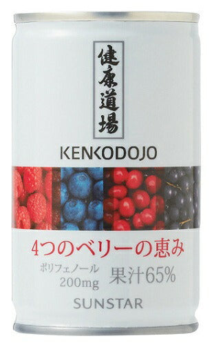 【送料無料】【ケース販売】サンスター 健康道場 4つのベリーの恵み 160ml×30本（1ケース）