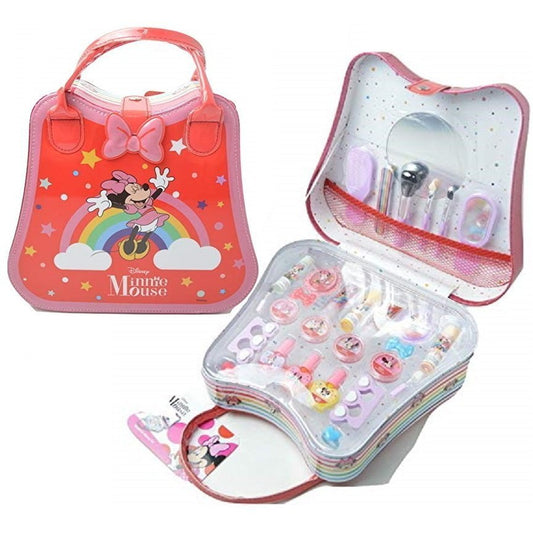 ★最安値挑戦★【赤 ミニー】【★豪華29点セット★】ディズニー ミニーマウス キッズ用メイクアップセット　ディズニ－　メイクセット/COSTCO/コストコ/通販/コスメ クリスマス/女の子/プレゼント/Xmas/キッズ・ベビー用品/Xmas/クリスマス