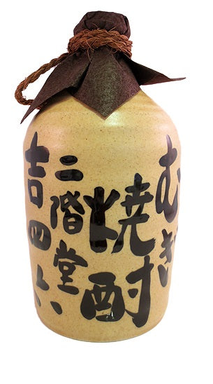 二階堂 麦焼酎  吉四六つぼ 25度 720ml 1本【ご注文は1ケース(10本)まで同梱可能です】