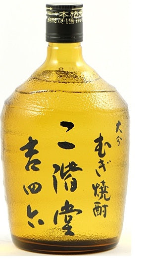 二階堂 麦焼酎 吉四六 瓶 25度 720ml 1本【ご注文は1ケース(10本)まで同梱可能】
