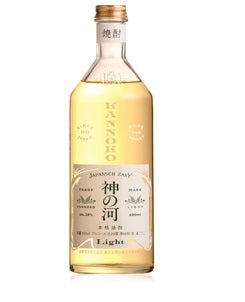 薩摩酒造 神の河Light 麦 20度 600ml 瓶 1本【ご注文は2ケース(12本)まで一個口配送可能です】