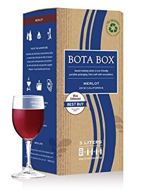 カリフォルニアワインアサヒ ボタ ボックス メルロー 3L 3000ml 1本【ご注文は2ケース(6本)まで同梱可能】