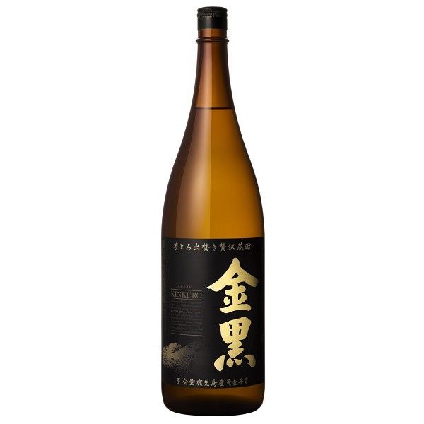 本格芋焼酎 アサヒ 金黒 きんくろ 25度 瓶 1800ml 1.8L 1本【ご注文は6本まで同梱可能】