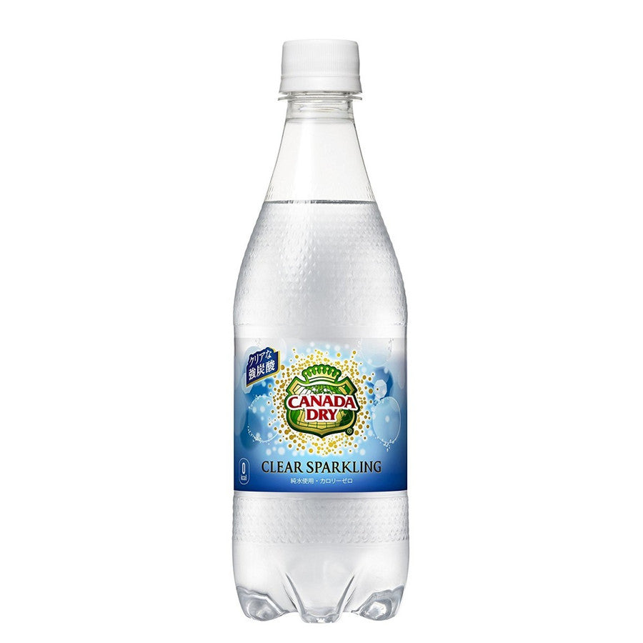 コカコーラ カナダドライ クリアスパークリング 500ml×24本（1ケース）【ご注文は2ケースまで同梱可能です】