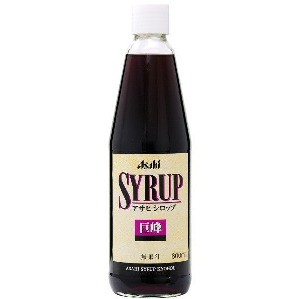 【ケース販売】【送料無料】アサヒ 巨峰 シロップ 600ml×12本