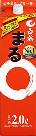 白鶴 サケパック まる パック 2000ml 2L 1本【ご注文は2ケース（12本）まで同梱可能】