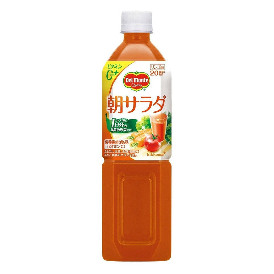 【送料無料】【ケース販売】デルモンテ 朝サラダ 900ml×12本（1ケース）