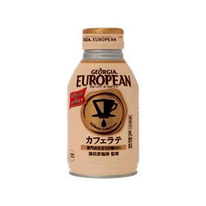 【コーヒー専門店「猿田彦珈琲」監修】 コカ・コーラ ジョージア ヨーロピアン カフェラテ ボトル缶 260ml×24本【ご注文は2ケースまで1個口配送可能です。】
