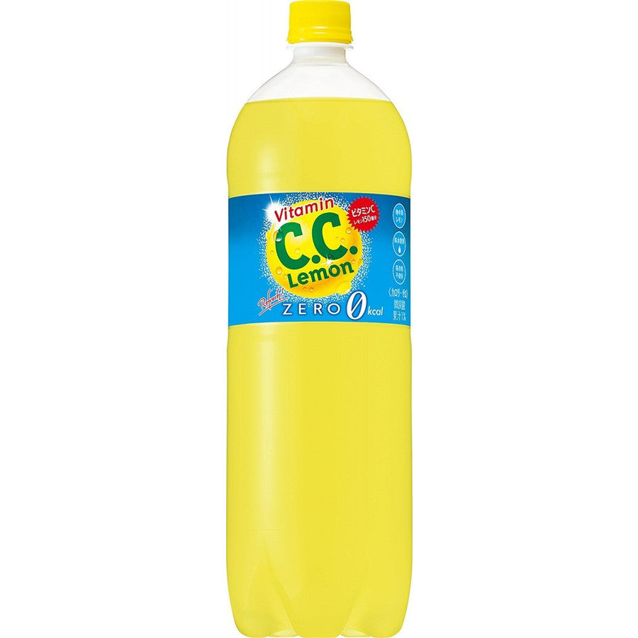 サントリー Ｃ.Ｃ.レモン リフレッシュゼロ 1.5L×8本（1ケース）【ご注文は2ケースまで同梱可能です】