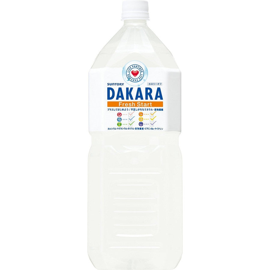 【☆送料無料☆2ケースセット】サントリー ライフパートナー ダカラ＜ＤＡＫＡＲＡ＞フレッシュスタート 2L×12本（2ケース）