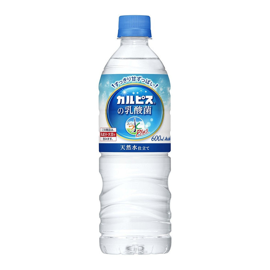 【送料無料】アサヒ おいしい水プラス カルピスの乳酸菌 600ml×24本（1ケース）