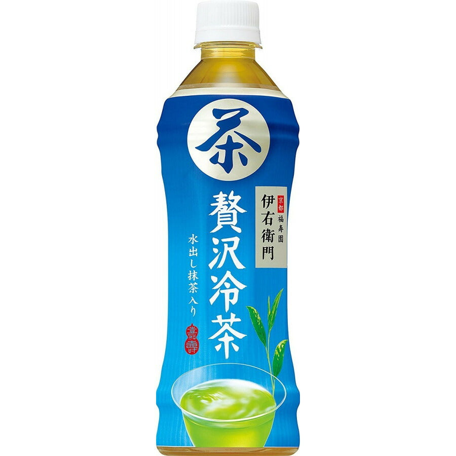 【送料無料】サントリー 伊右衛門 贅沢冷茶 500ml×24本