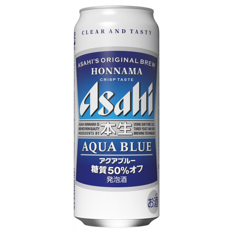 【訳あり】 【キズ・へこみ有り】【送料無料】アサヒ 本生 アクアブルー 500ml×24本 【北海道・沖縄県・東北・四国・九州地方は必ず送料がかかります】