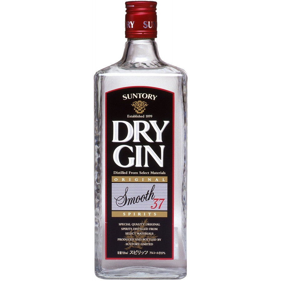 サントリー ドライジン スムーズ 37度 720ml 1本【ご注文は12本まで同梱可能】