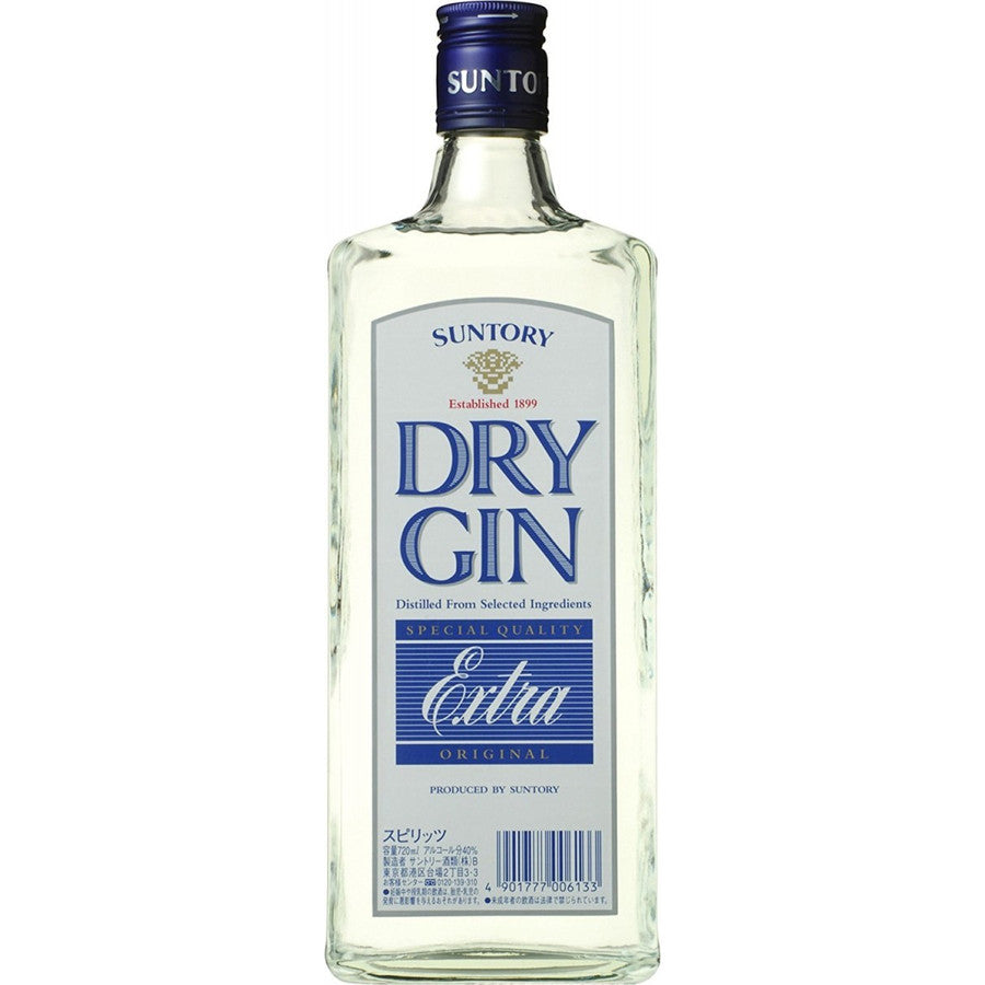 サントリー ドライジン エクストラ 40度 720ml 1本【ご注文は12本まで同梱可能】
