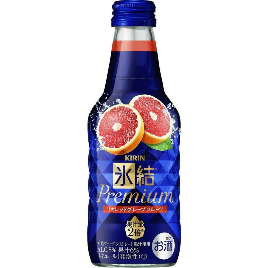 氷結 プレミアム リオレッドグレープフルーツ 240ml×24本【ご注文は2ケースま1個口配送可能です】