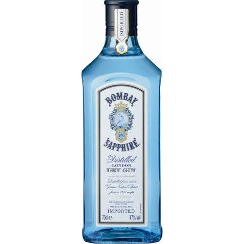 ボンベイ サファイアジン 47度 750ｍｌ1本【ご注文は1ケース(12本)まで一個口配送可能】