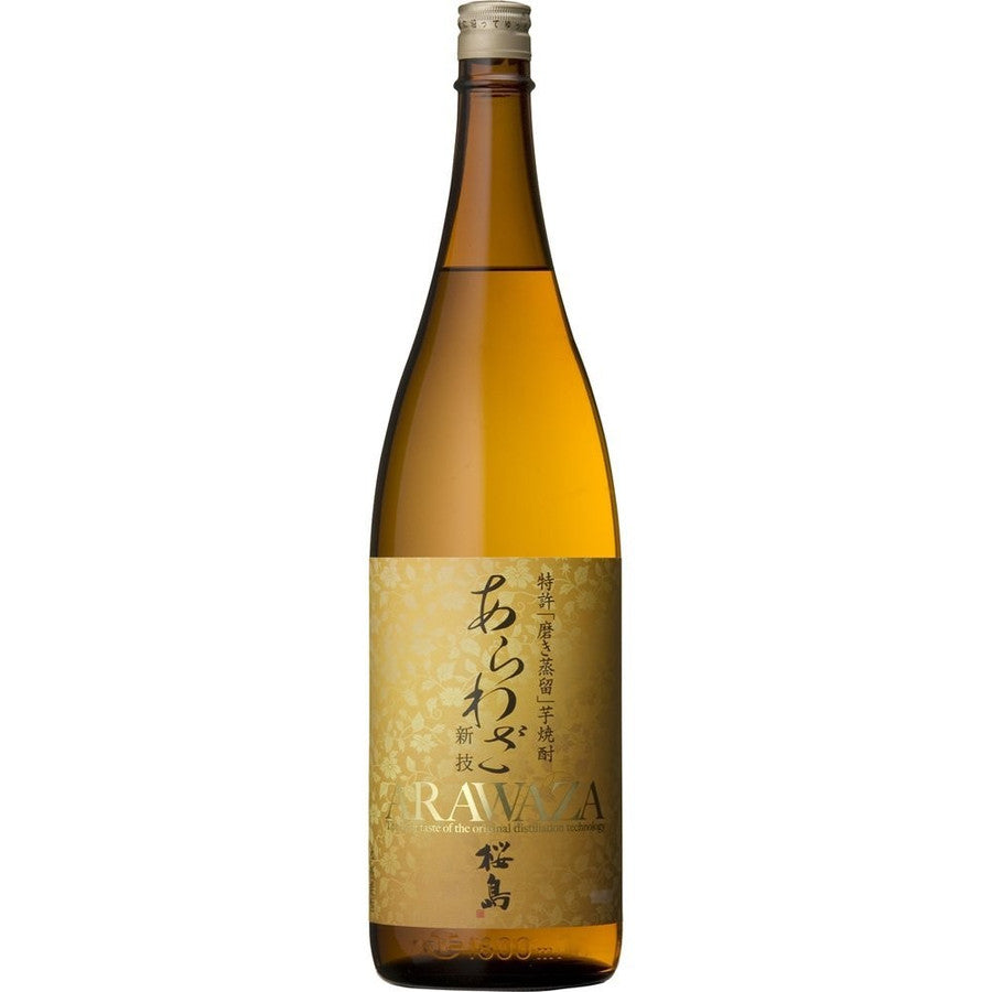 本坊酒造 あらわざ桜島 芋 25度 1.8L 1800ml 1本【ご注文は1ケース(6本)まで同梱可能】