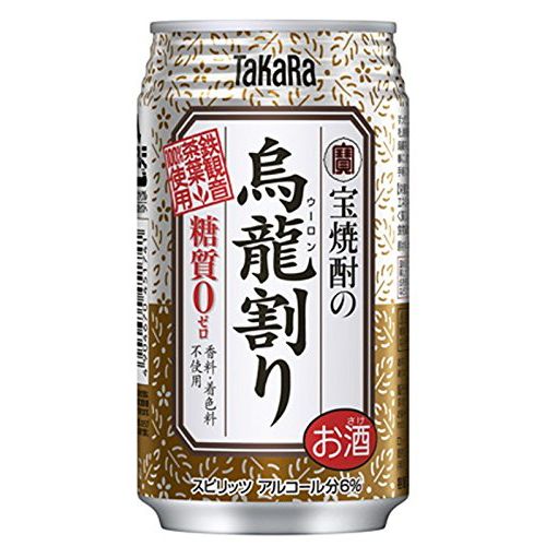 宝焼酎の烏龍割り 335ml×24本 【ご注文は2ケースまで1個口配送可能です】
