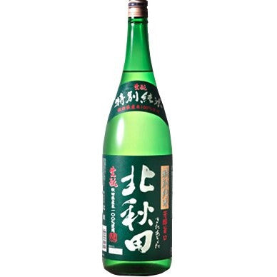 【送料無料】【ケース販売】北秋田 特別純米酒 1.8L×6本