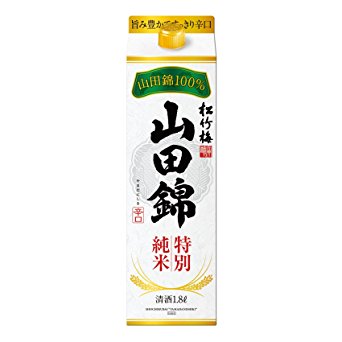【送料無料】松竹梅 山田錦 特別純米 辛口 紙パック 1800ml 1.8L×6本/1ケース