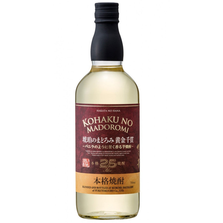 【送料無料】福徳長酒類 博多の華琥珀のまどろみ 芋 黄金千貫 25度 700ml×6本【北海道・東北・四国・九州・沖縄県は必ず送料がかかります】