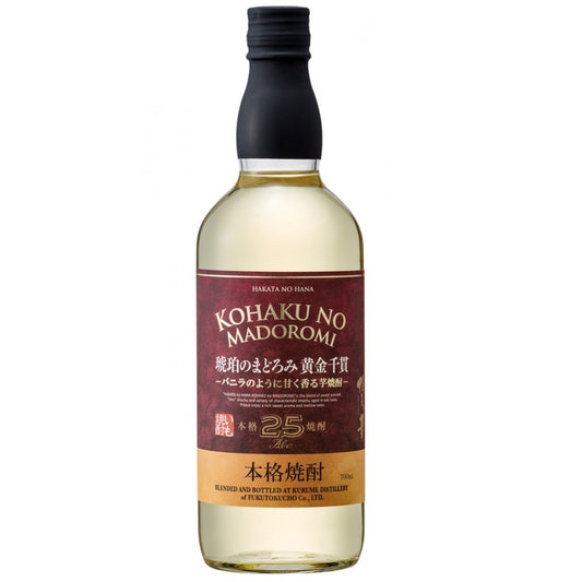 【送料無料】福徳長酒類 博多の華琥珀のまどろみ 芋 黄金千貫 25度 700ml×6本【北海道・東北・四国・九州・沖縄県は必ず送料がかかります】