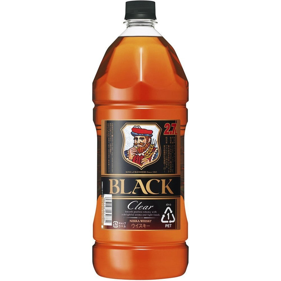 アサヒ ブラックニッカ クリア  2700ml（2.7L）ペット 1本【ご注文は1ケース（6本）まで同梱可能です】