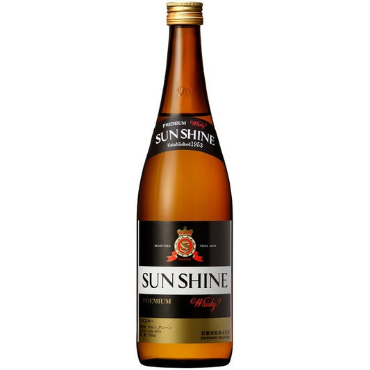 富山県 若鶴酒造 三郎丸蒸留所 【送料無料】サンシャイン・ウイスキー プレミアム 40度 700ml×12本【北海道・東北・四国・九州・沖縄県は必ず送料がかかります】