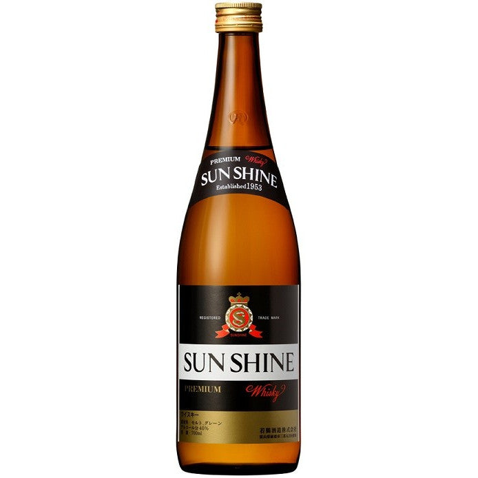 富山県 若鶴酒造 三郎丸蒸留所 【送料無料】サンシャイン・ウイスキー プレミアム 40度 700ml×6本【北海道・東北・四国・九州・沖縄県は必ず送料がかかります】