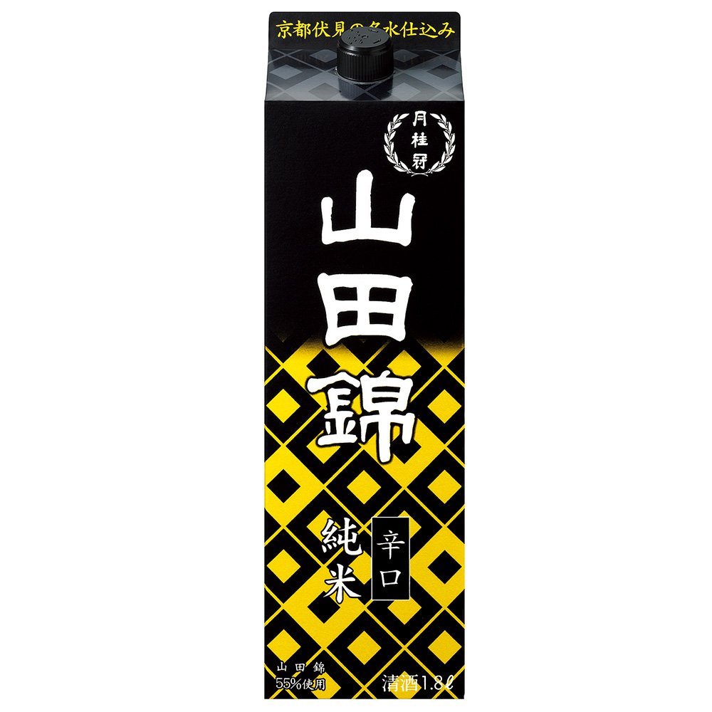 【送料無料】【ケース販売】月桂冠 山田錦 純米 パック 1800ml 1.8L×6本/1ケース【北海道・沖縄県・東北・四国・九州地方は必ず送料が掛かります】