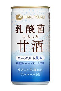 【ケース販売】【送料無料】白鶴 乳酸菌の入った甘酒 缶入り 190ml×90入(3ケース)