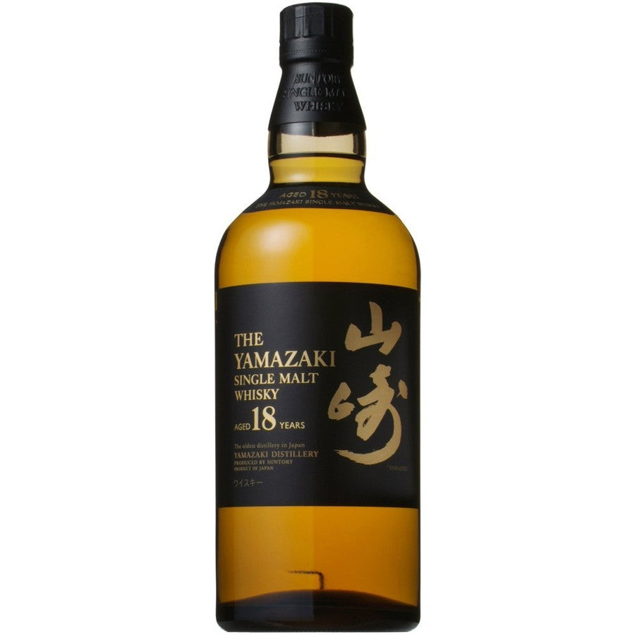 サントリーシングルモルトウイスキー 山崎18年 1本 700ml【ご注文は1ケース（12本）まで同梱可能です】