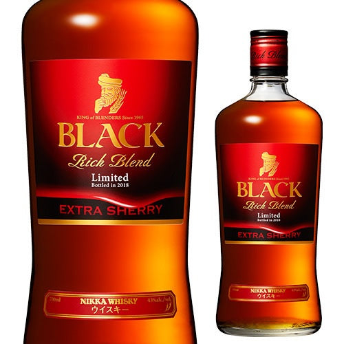 【送料無料】アサヒ ブラックニッカリッチブレンド エクストラシェリー 700ml×12本(1ケース)