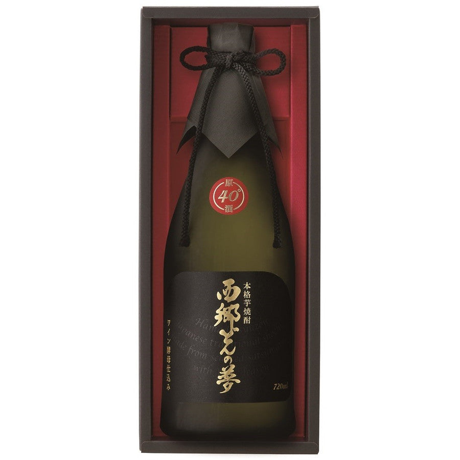 酒造 西郷どんの夢 原酒 40度 1本【ご注文は2ケース(12本)まで1個口配送可能です】