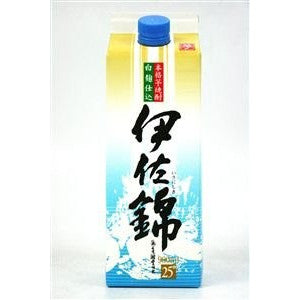【送料無料】 大口酒造 伊佐錦 白麹仕込 芋 25度 パック 1800ml 1.8L×6本/1ケース