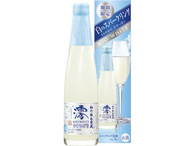 【送料無料】【ケース販売】松竹梅白壁蔵「澪」WHITEスパークリング 300ml×12本