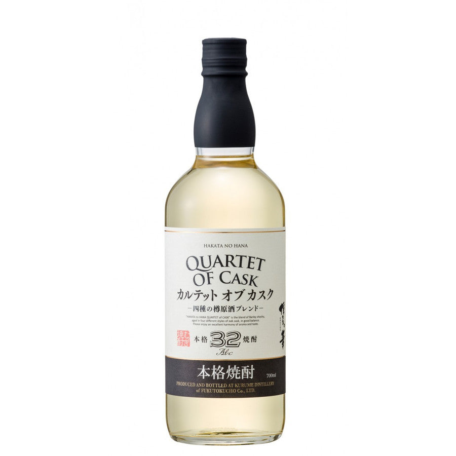 【送料無料】福徳長酒類 博多の華 カルテット オブ カスク 麦 32度 700ml×12本【北海道・沖縄県・東北・四国・九州地方は必ず送料が掛かります】