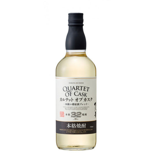 【送料無料】福徳長酒類 博多の華 カルテット オブ カスク 麦 32度 700ml×12本【北海道・沖縄県・東北・四国・九州地方は必ず送料が掛かります】