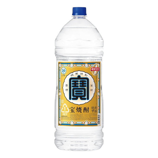 宝酒造 宝焼酎 20度 ペット 4000ml 4L 1本【ご注文は4本まで同梱可能】