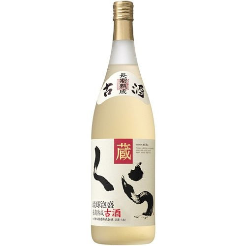 【訳あり】【ラベル汚損】泡盛 ヘリオス酒造 長期熟成古酒 くら 25度 1800ml 1.8L 1本【ご注文は1ケース(6本)まで同梱可能】