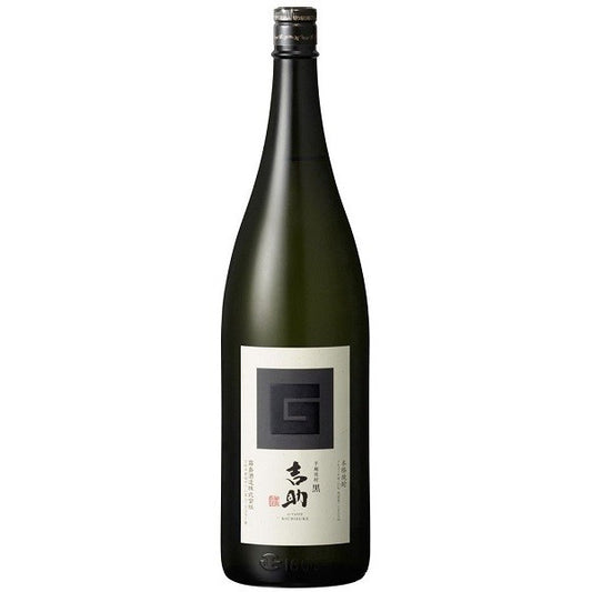 全量芋焼酎 霧島酒造 芋麹焼酎 吉助〈黒  25度 1800ml 1.8L 1本【ご注文は6本まで同梱可能】