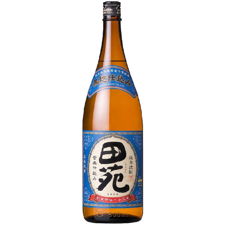 【送料無料】田苑酒造 芋 瑠璃ラベル 25度 1.8L 1800ml×6本/1ケース